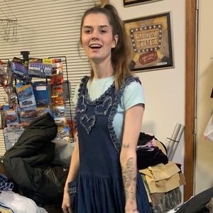 Denim dress